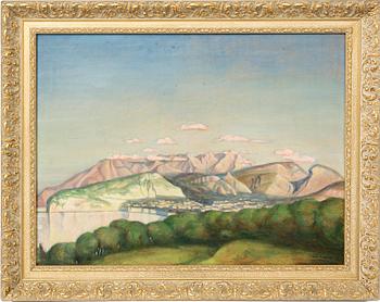 Gustaf Magnusson, oil on canvas signed and dated 1925.