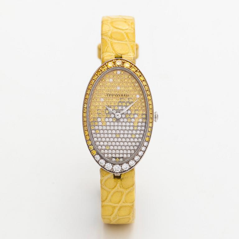 Tiffany & Co, Cocktail, rannekello, 21 x 34 mm.