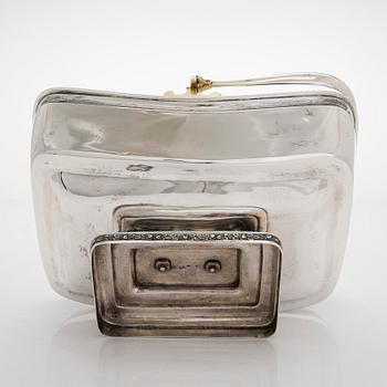 Jacob Wiberg, brödkorg, silver, Moskva 1836.