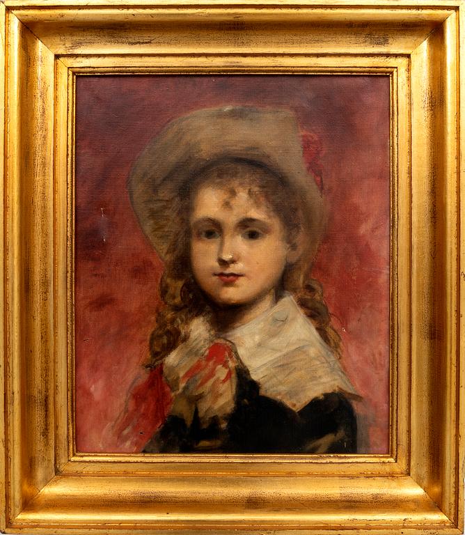 Unknown artist 19th/20th century, oil on canvas unsigned.