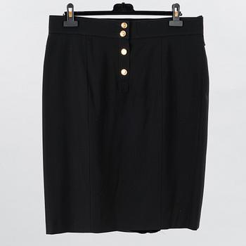 SKIRT AND A PAIR OF TROUSERS.