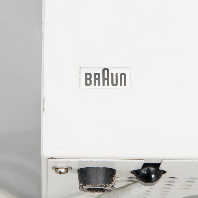 BRAUN Audio 250 Ch HIFI SYSTEM WITH TWO L 600 LOUDSPEAKERS, 1968/69.