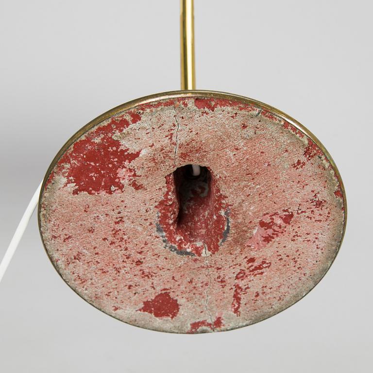 A pair of mid-20th century floor lamps.