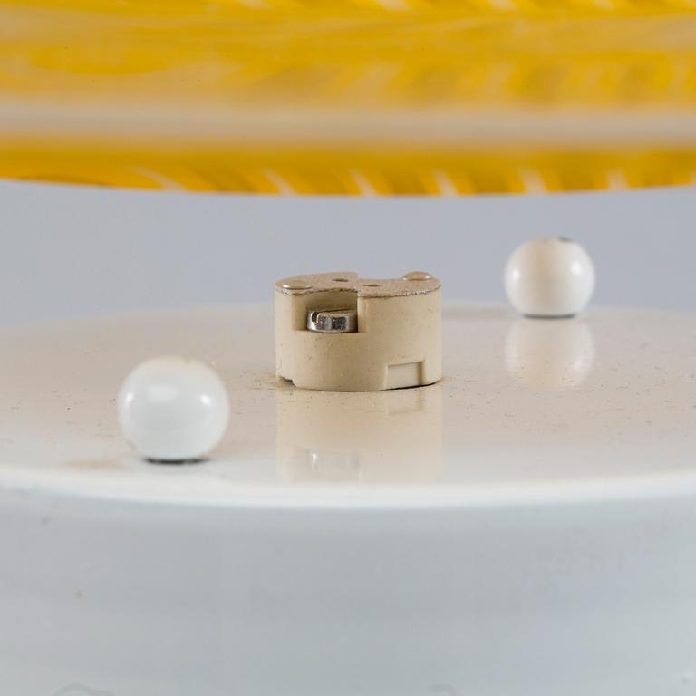 A LINO TAGLIAPIETRA "SATURNO" WALL LAMP FOR EFFETRE, 1980's.