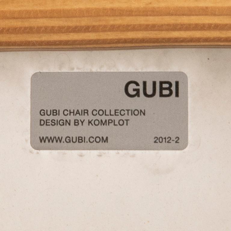Komplot Design  stolar 7 st "Gubi 3D dining chair" 2000-tal.