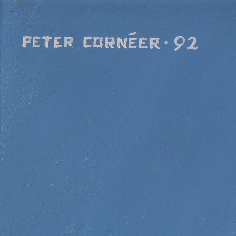 PETER CORNÉER, oil on canvas, signed.