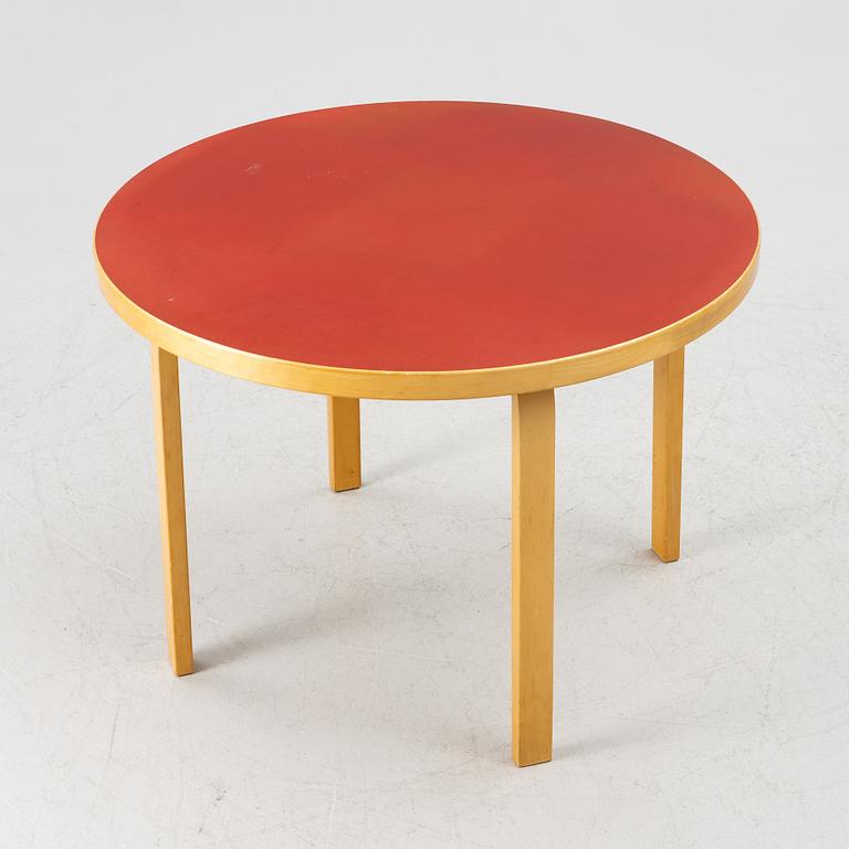 Alvar Aalto, table, 90A, Artek, Finland, contemporary production.