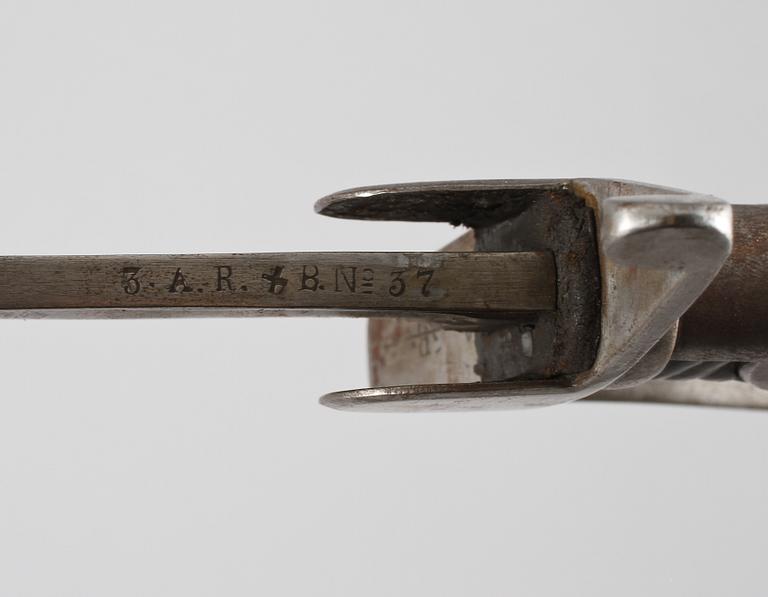 SABEL, s k reparationsmodell, för artilleriet, m/1827.