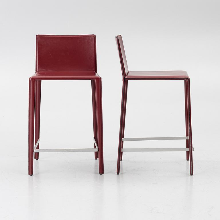 Lievore Altherr Molina, Four 'Norma' bar stools, Arper.