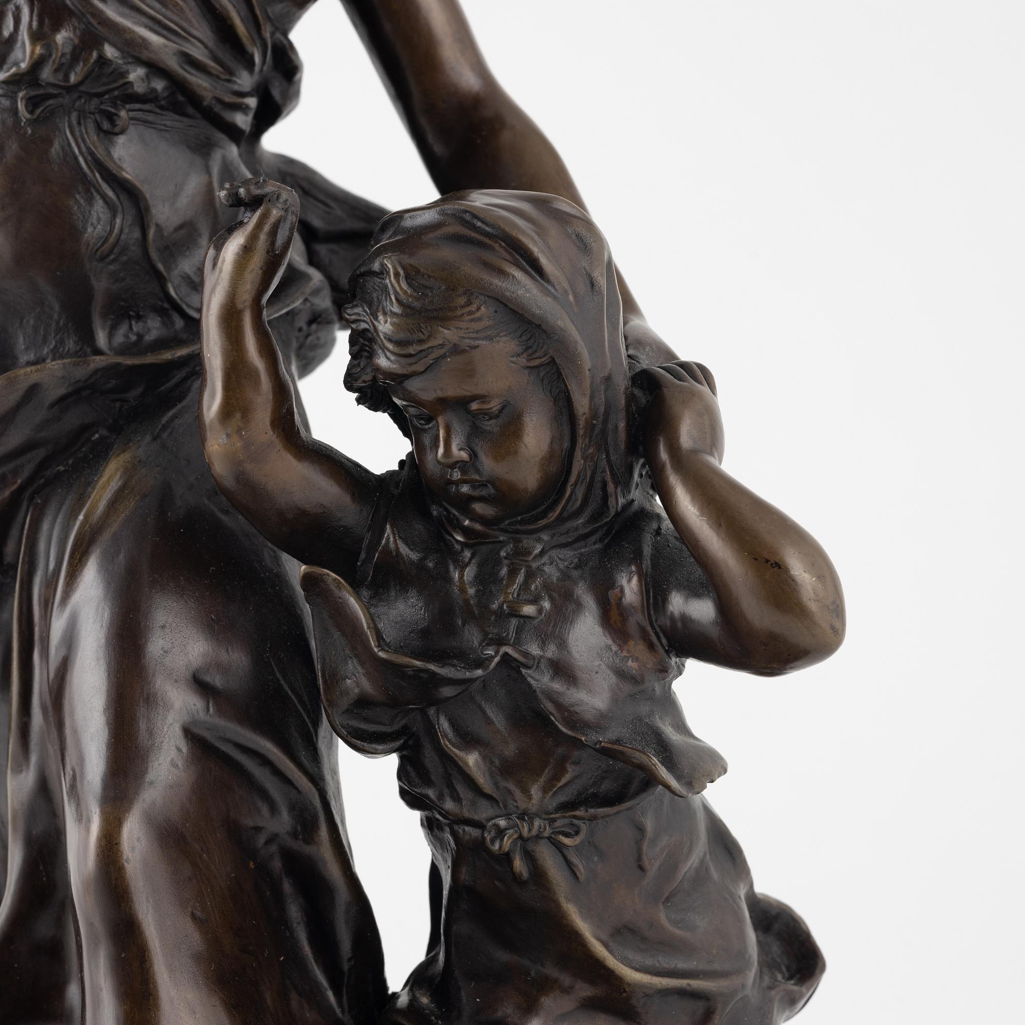 Henri Greber, after, A mother and child.
