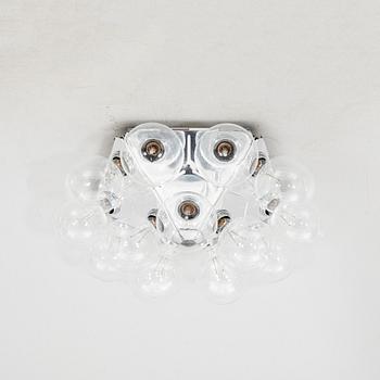 Achille Castiglioni, taklampa, "Taraxacum 88CW", Flos, formgiven 1988.