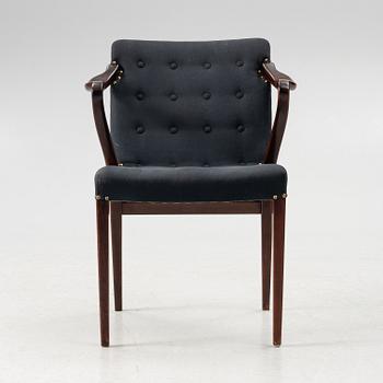 Axel Larsson, a model 1208 armchair, Svenska Möbelfabrikerna Bodafors.