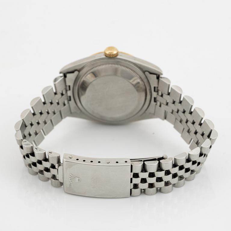 Rolex, Oyster Perpetual, Datejust, Chronometer, armbandsur, 36 mm,