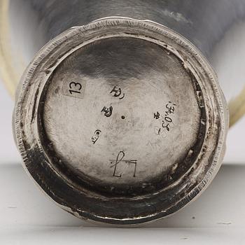 Christoffer Wasserman, bägare, silver, Lindesberg (verksam 1734-1770).