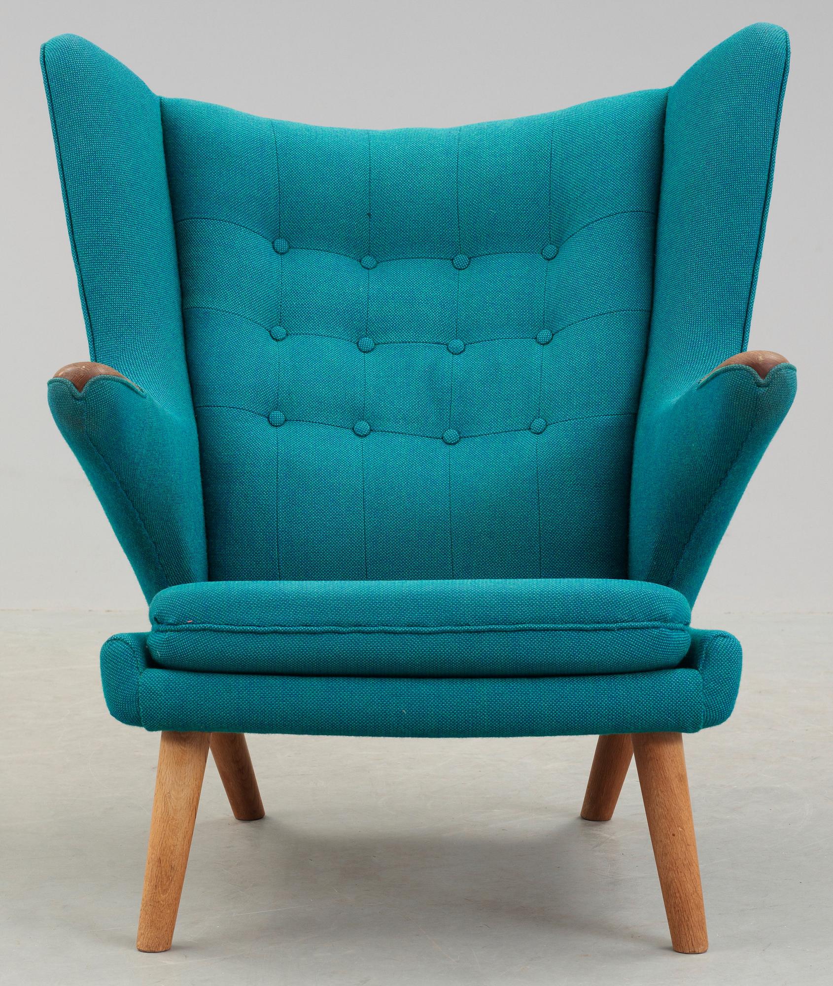 A Hans J Wegner 'Bamse' easy chair, AP-stolen, Denmark 1950's.