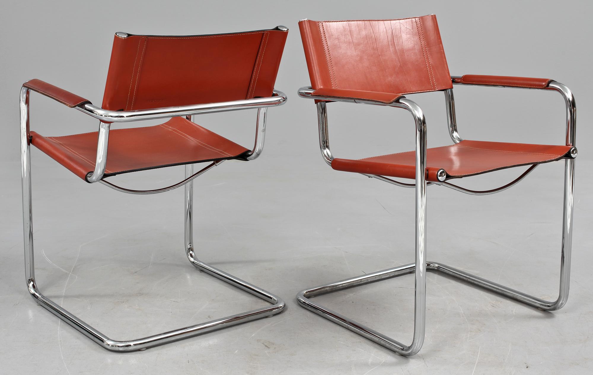 KARMSTOLAR, 4 st, Matteo Grassi, 1900-talets andra hälft.