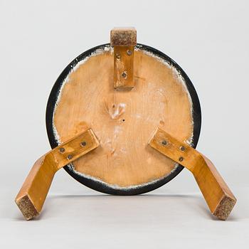Alvar Aalto, a 1930s '60' stool for OY Huonekalu- ja Rakennustyötehdas A.B. Finland.