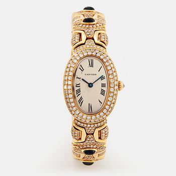 912. Cartier "Baignoire" wristwatch.