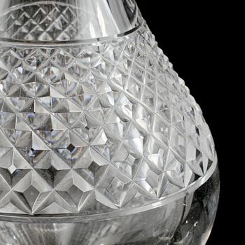 BORDSLAMPOR, ett par, Kosta, 1900-talets andra hälft.