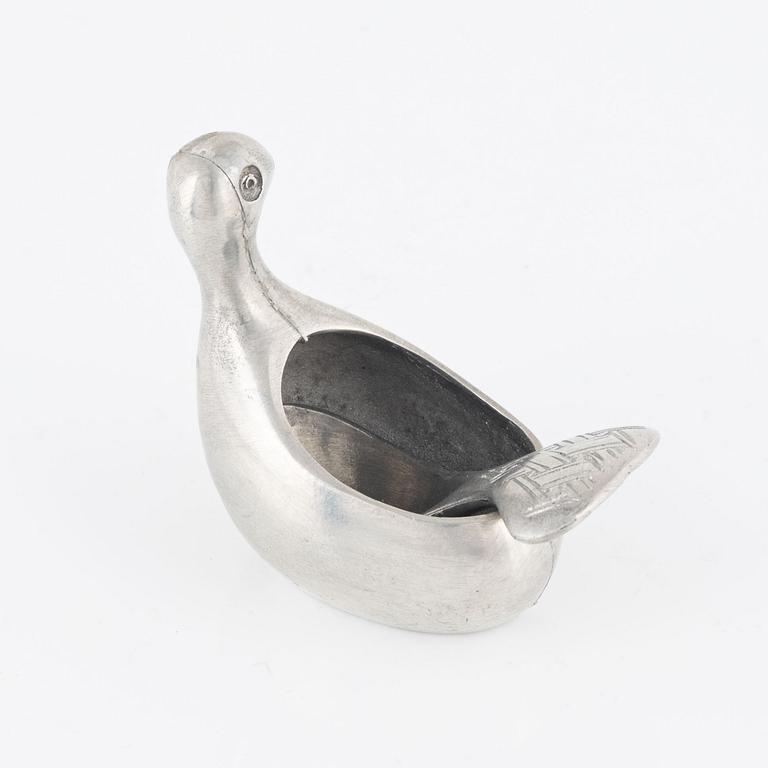 Lars Pirak, a pewter salt cellar.
