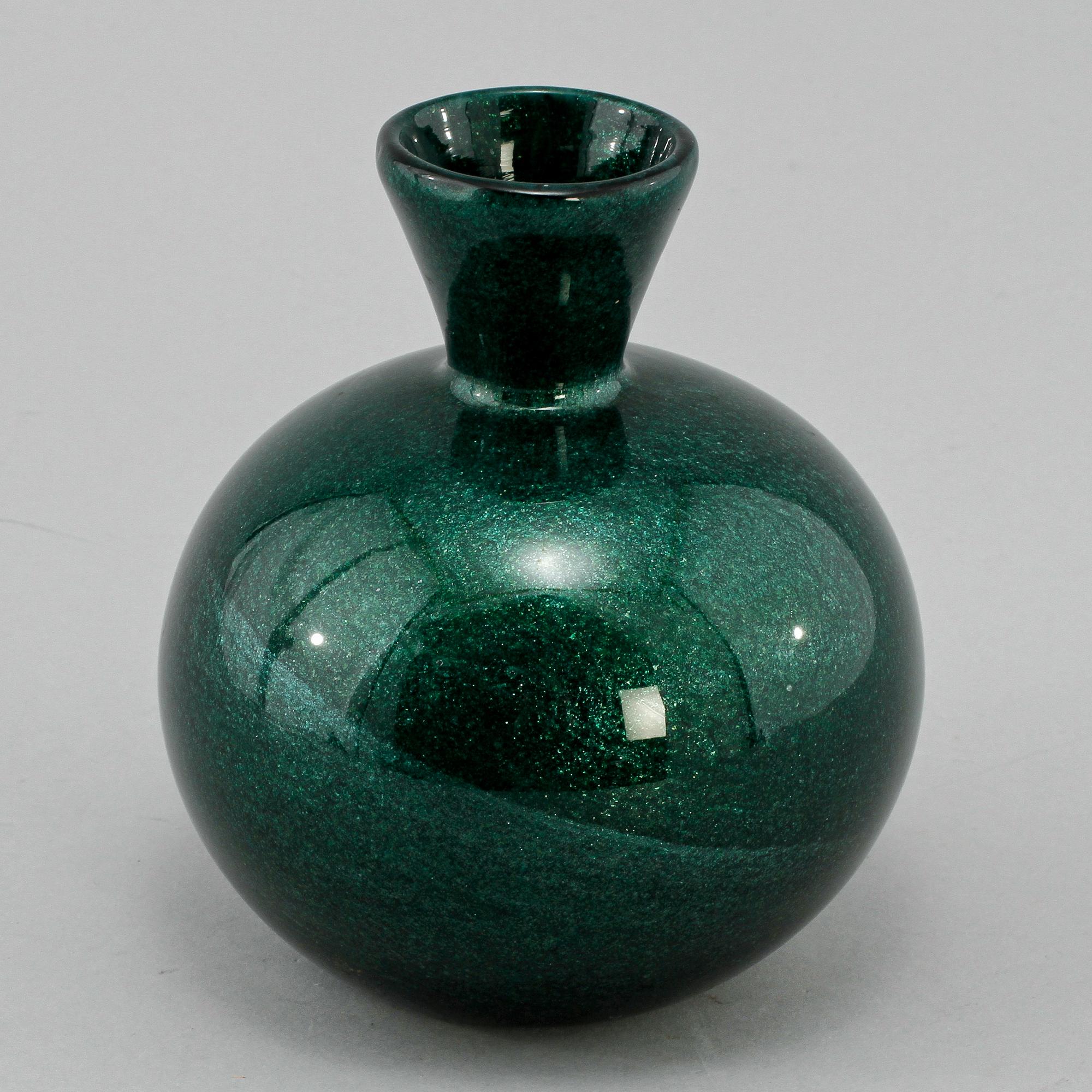 VAS, glas, Galliano Ferro, Murano, sent 1900-tal.