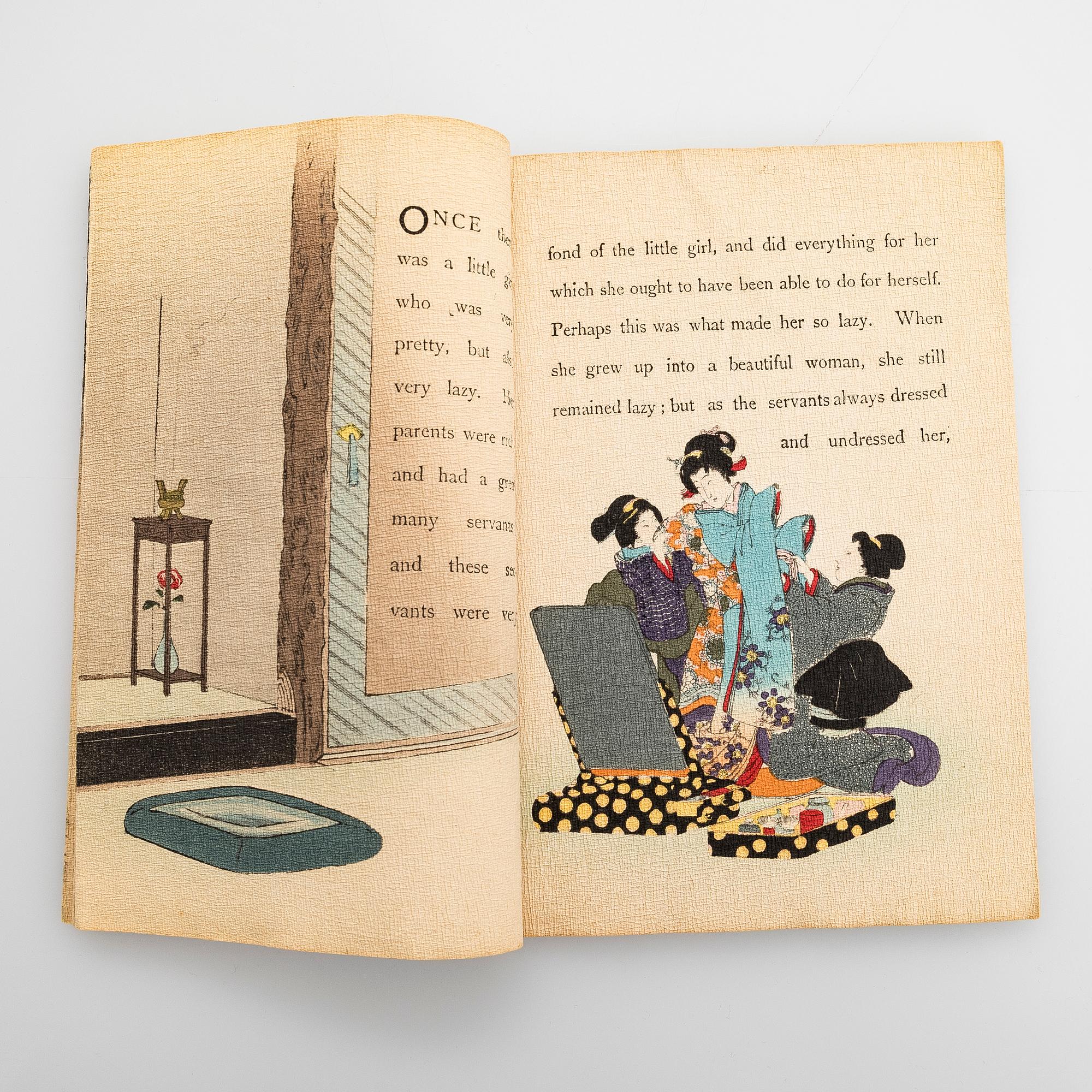 A set of five books of Japanese fairy tales. Rendered in to English By Lafcadio Hearn. T Hasegawa Publisher,
