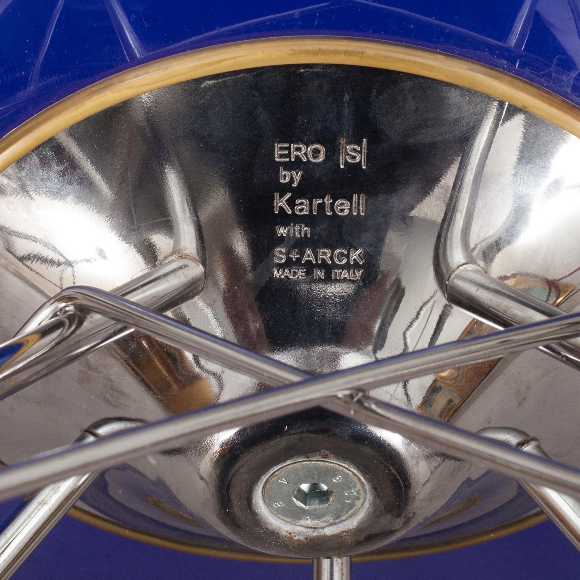 SKRIVBORDSSTOL, "Eros", Philippe Starck för Kartell, märkt.