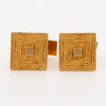 Björn Weckström, cufflinks, a pair, "Ruta", 18K gold.