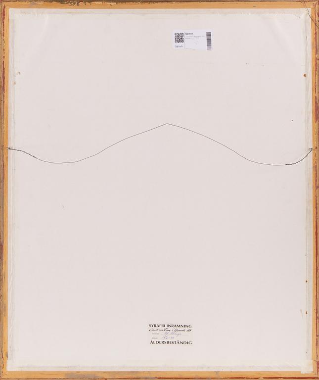 Jonas Nilsson, färglitografi, 1992, signerad EA VI/XVI.