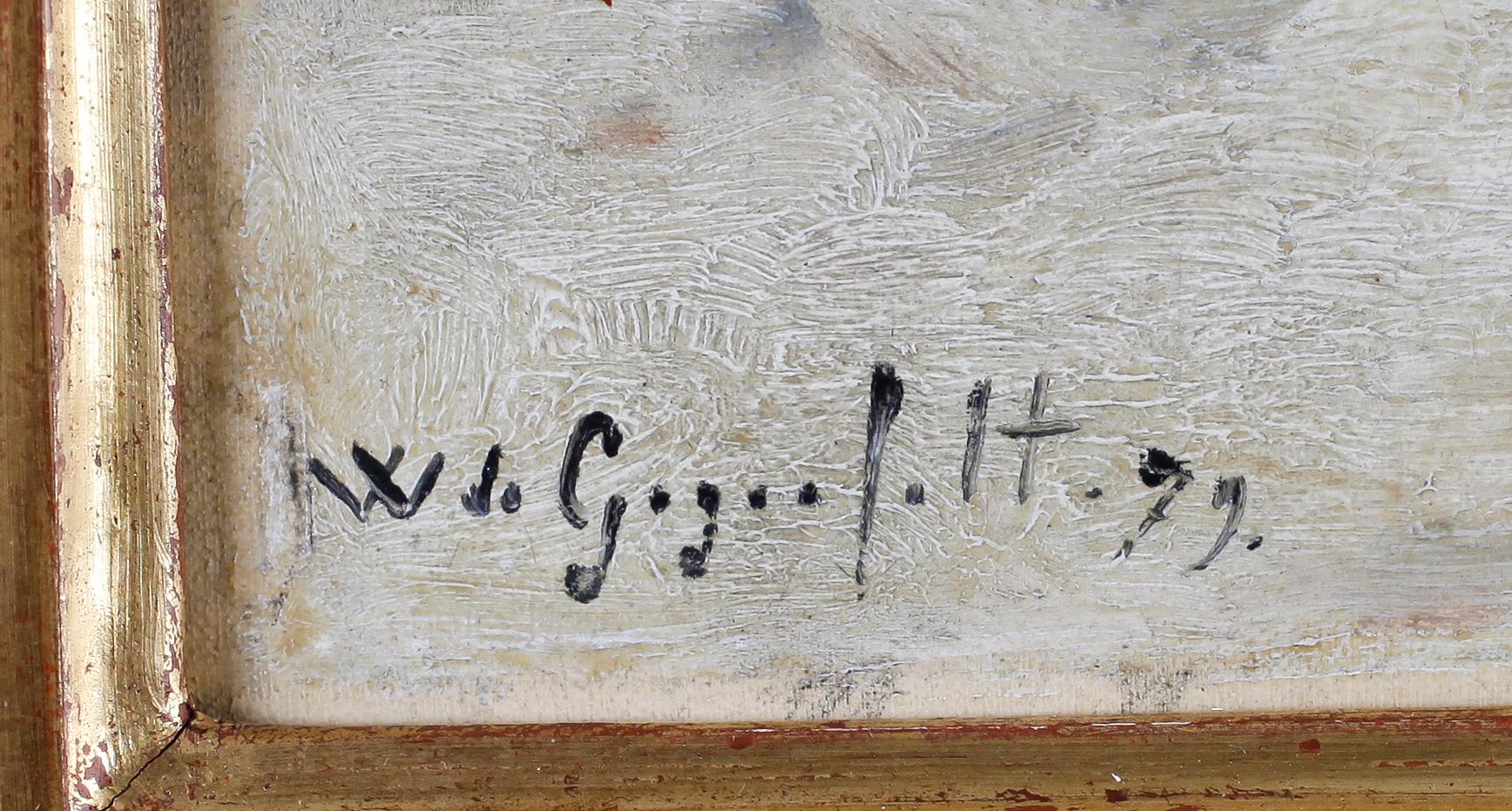 WILHELM VON GEGERFELT, olja på duk, signerad och daterad 79.