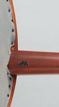 A Carl Malmsten mahogany easy chair 'Jonas Love', Sweden.