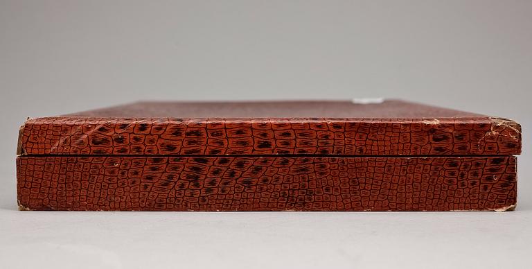 FISKBESTICK, 12 delar, silver, Sheffield, England, 1930. Tot vikt ca 370.