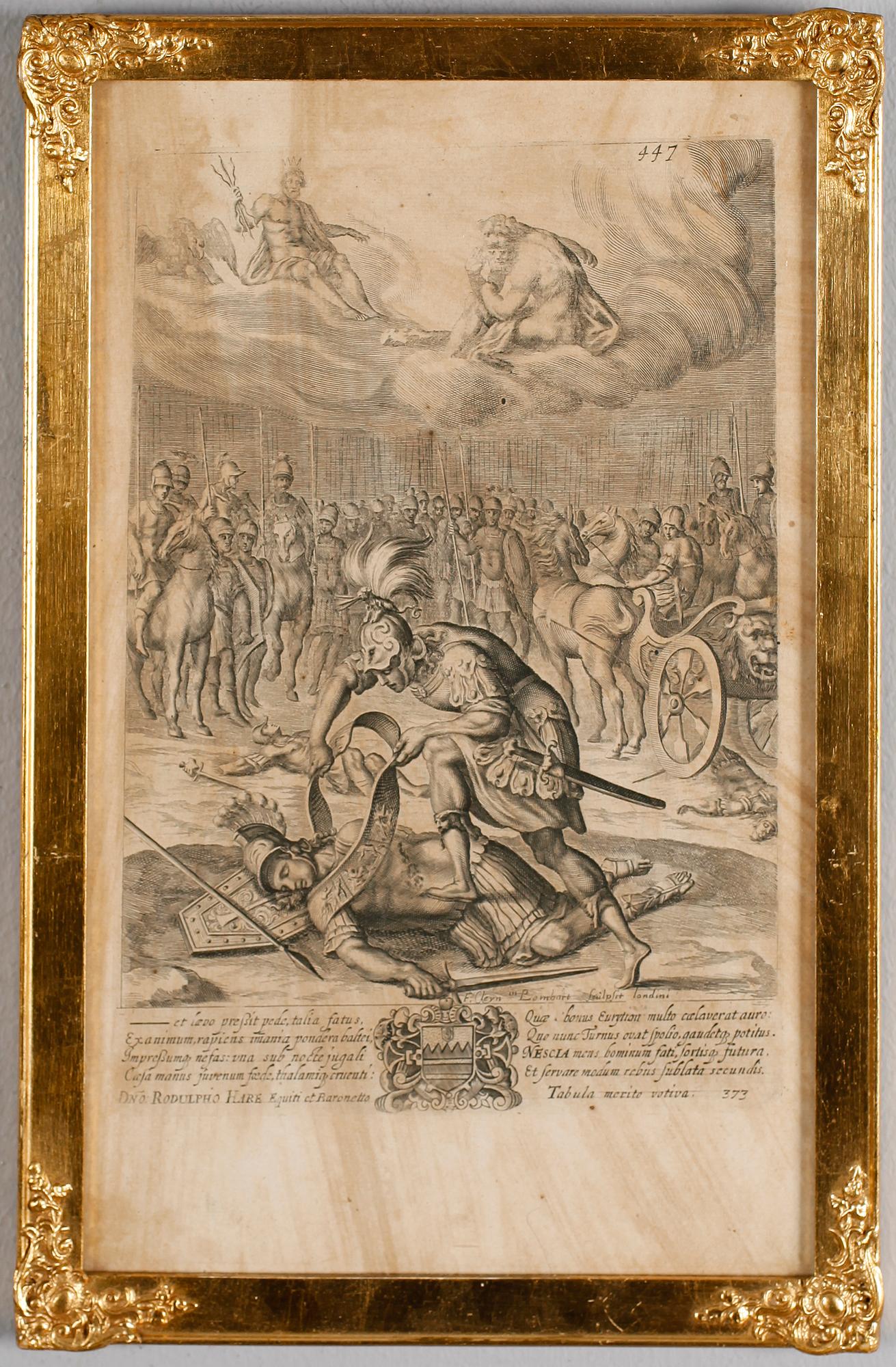 KOPPARSTICK, 2 st, 1600-/1700-tal.