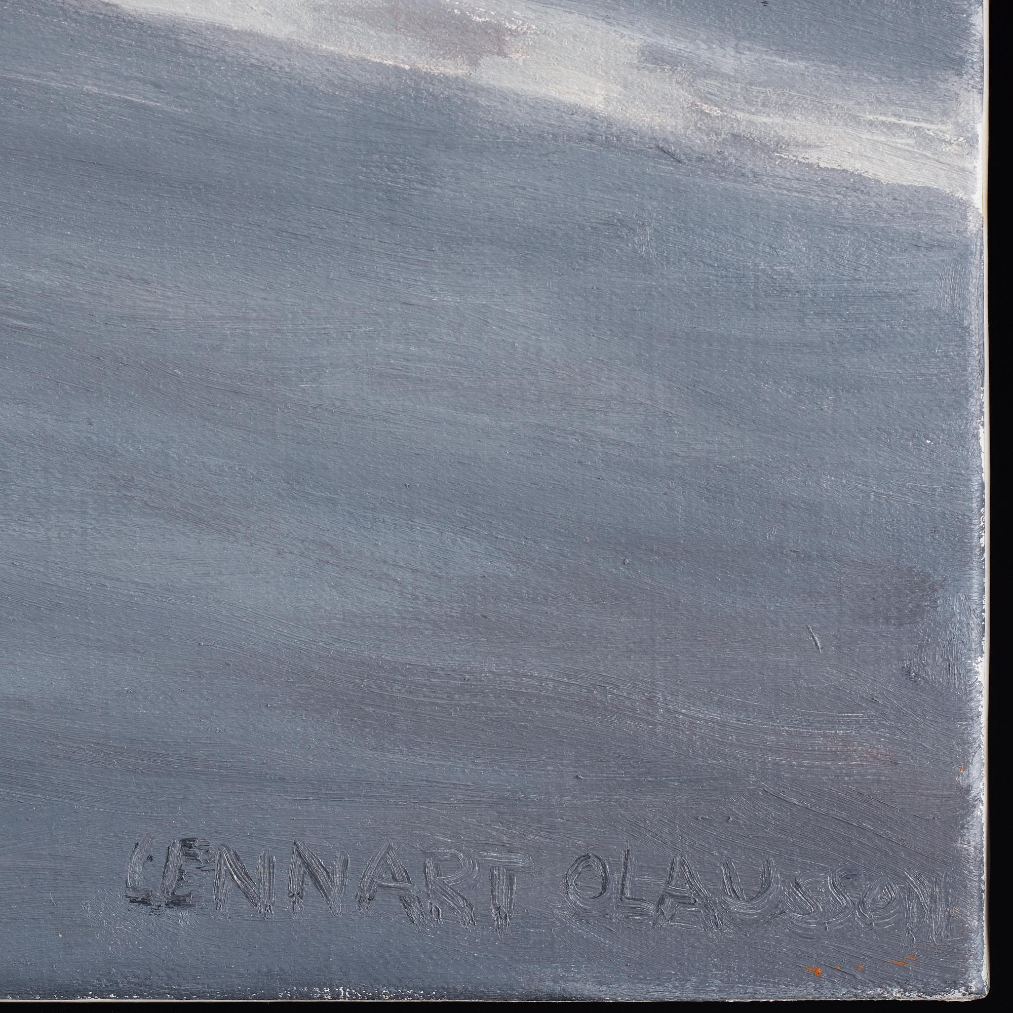 Lennart Olausson, olja på duk, signerad. Daterad mars 2012 a tergo.