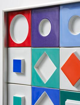 Victor Vasarely, relief, Rosenthal Studio Linie, Tyskland.