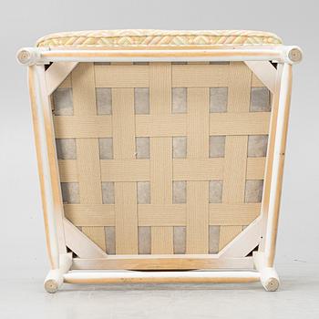 Karmstolar, ett par, sk. Gripsholmsmodell, sent 1900-tal.