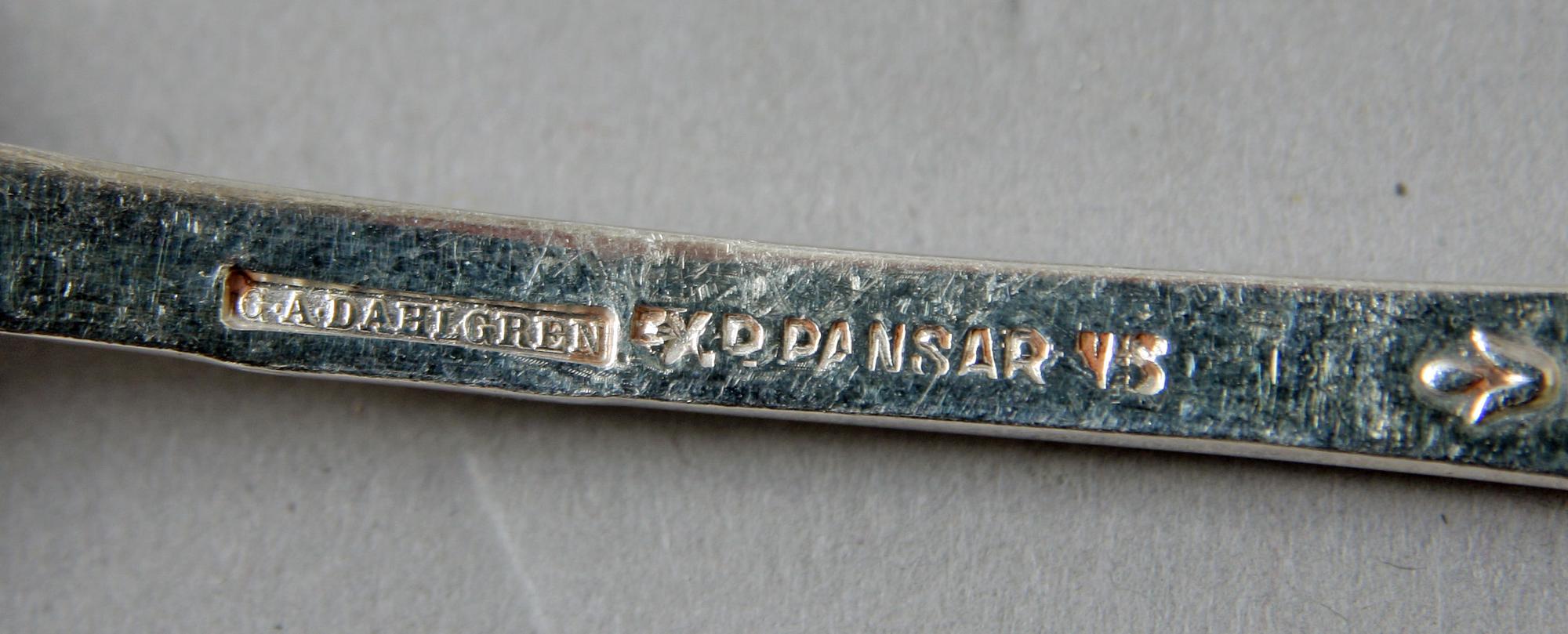 BESTICK, 134 delar, silver, "Rosen", bl a GAB och C.G. Hallberg.