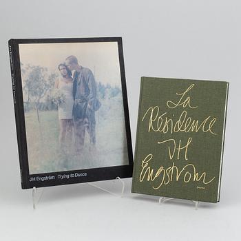 JH Engström, two photobooks, 'Trying to dance' & 'La Résidence', one signed.