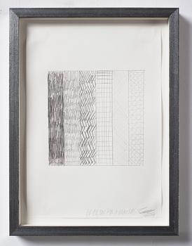 Zak Kitnick, pencil. Signed and dated 2009.