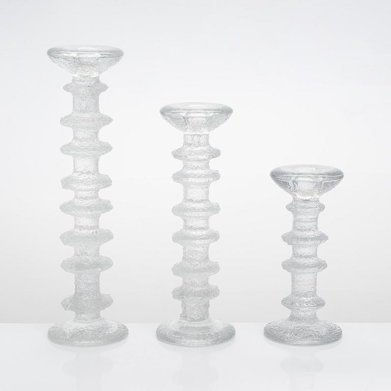 Timo Sarpaneva, ljusstakar, 8 st, "Festivo", Iittala, Finland.