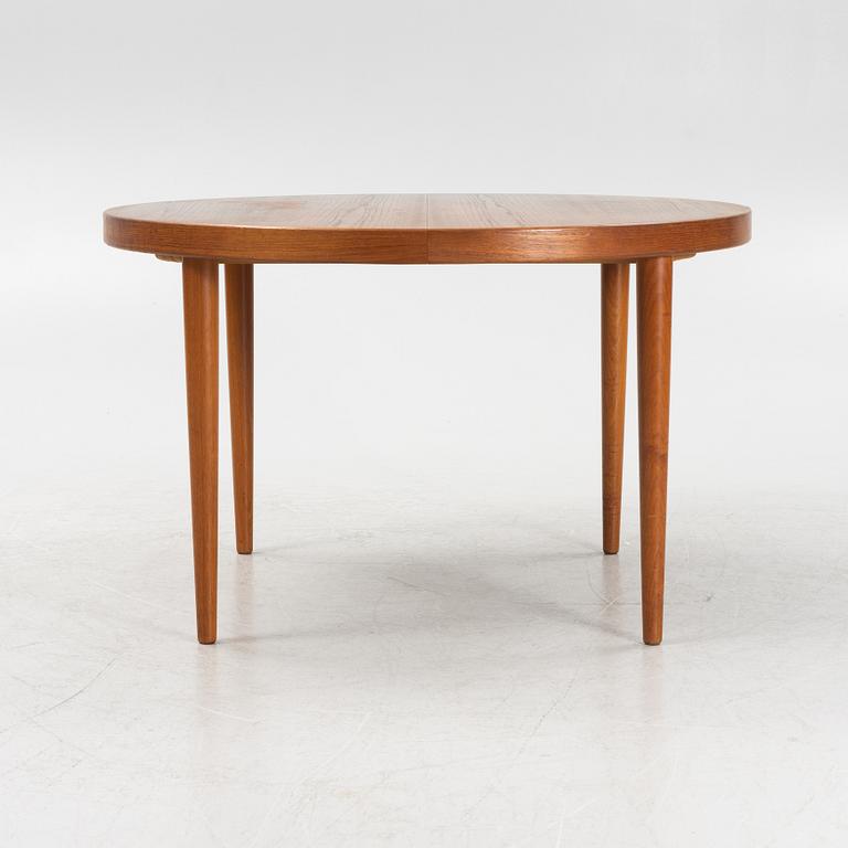 Kai Kristiansen, dining table, Denmark, 1960s.