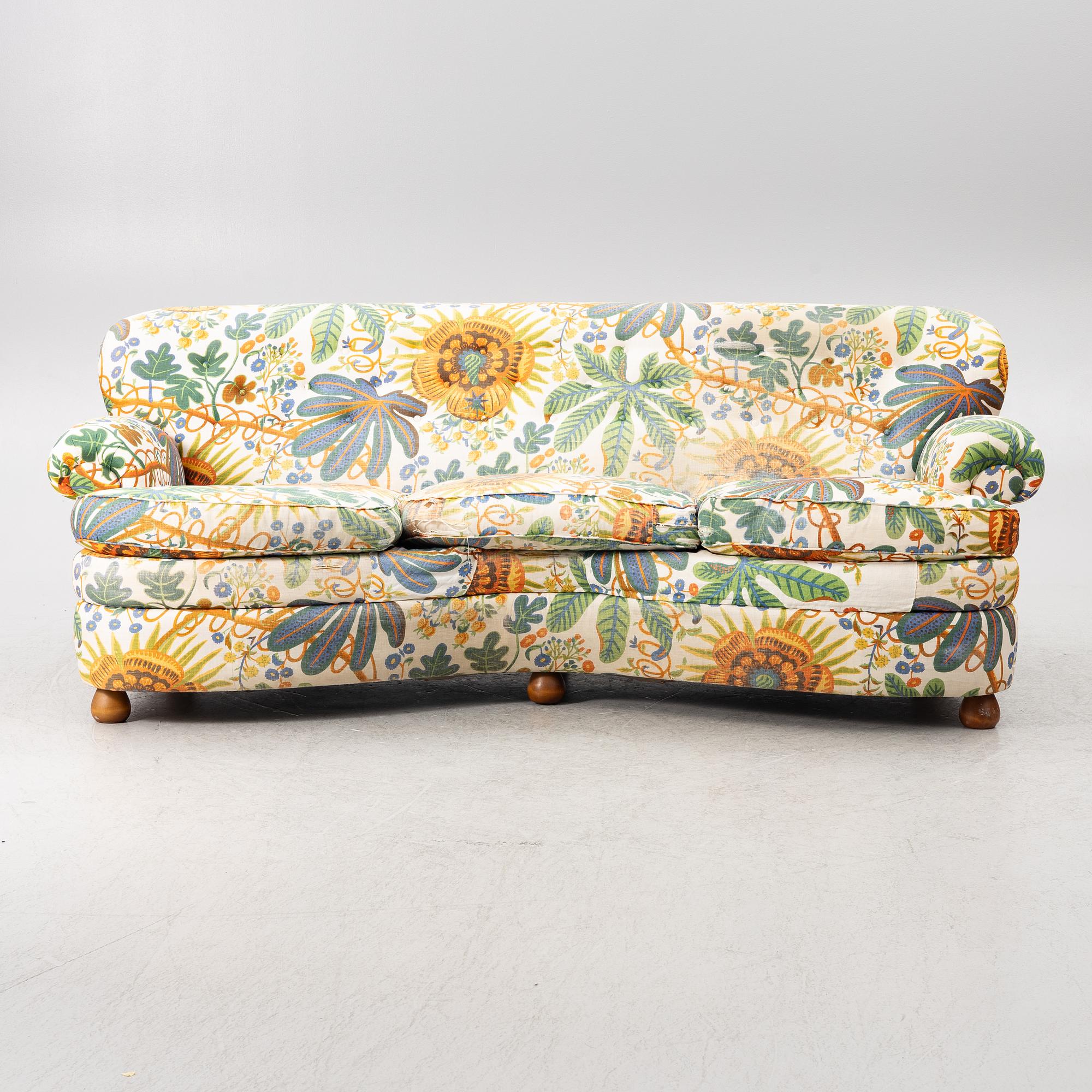 Josef Frank, a model 968 sofa, Svenskt Tenn.
