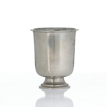 Nils Fougstedt, a set of two vases, Firma Svenskt Tenn, Stockholm, 1927-28.