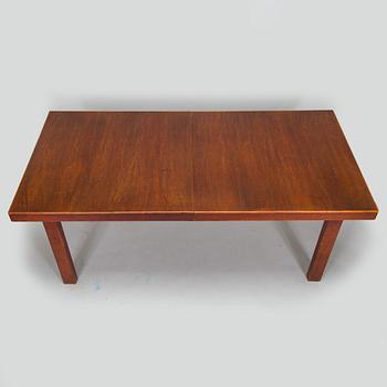 Carl Gustaf Hiort af Ornäs, a mid-20th-century 'Näyttely Senior' dining table and 12 chairs for HMN Huonekalu Nupponen.