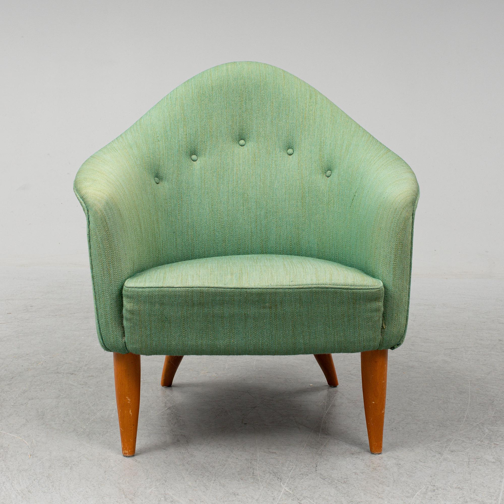 KERSTIN HÖRLIN-HOLMQUIST, fåtöljer, "Lilla Adam" ur serien "Paradiset", Nordiska Kompaniet.