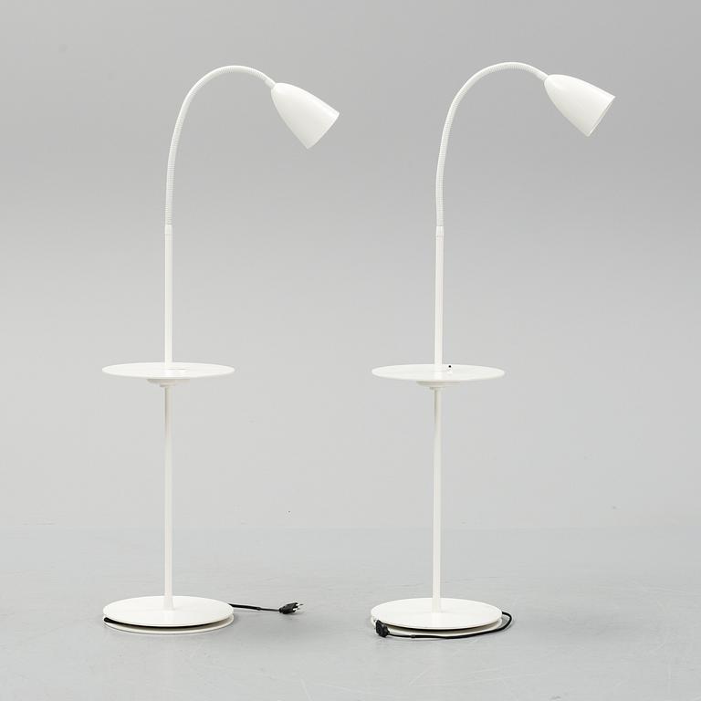 NICLAS HOFLIN, a pair of 'Arkipelag' floor lamps for Ruben 2005.