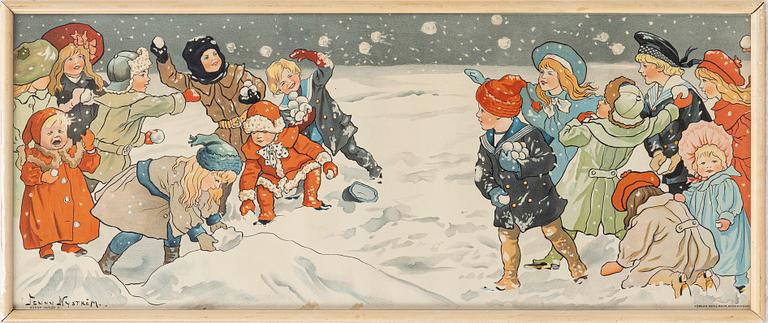 Jenny Nyström, "Barnataflor II", early 20th century.