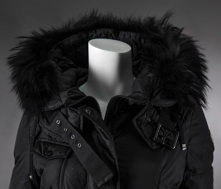 A Moncler down coat, size 2.