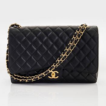 Chanel, a 'Double Flap Bag Maxi' bag, 2013-2014.