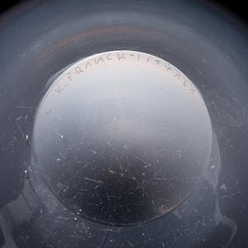 Kaj Franck, vaser, ett par, "Hauen leuat" (Gäddans gap) 3111, signerade K. Franck Iittala.